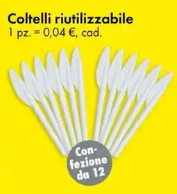 Tedi Coltelli riutilizzabile offerta