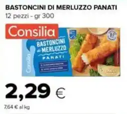 Tigre Bastoncini di merluzzo panati Consilia offerta