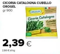 Tigre Cicoria catalogna cubello OROGEL offerta