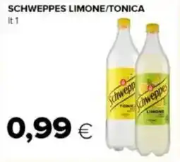 Tigre Schweppes limone/tonica offerta