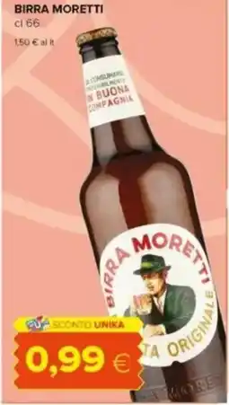 Tigre Birra MORETTI offerta