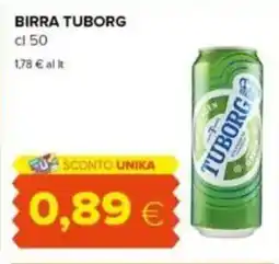 Tigre Birra TUBORG offerta