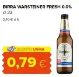 Tigre Birra warsteiner fresh 0.0% offerta
