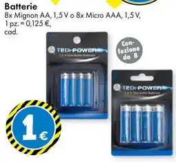 Tedi TEDI POWER Batterie offerta