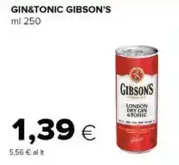Tigre Gin&tonic GIBSON'S offerta