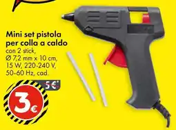 Tedi Mini set pistola per colla a caldo offerta