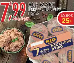 Crai Rio mare tonno all'olio di oliva offerta
