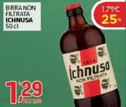 Crai Birra non filtrata ICHNUSA offerta