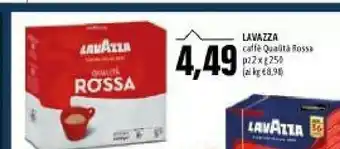 Emi Supermercati Caffe qualita rossa offerta