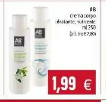 Emi Supermercati Ab crema corpo idratante offerta
