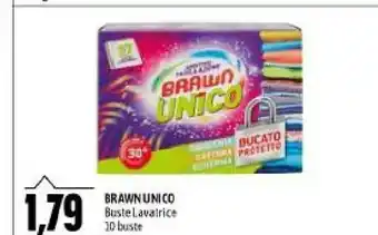Emi Supermercati Brawn unico buste lavatrice offerta