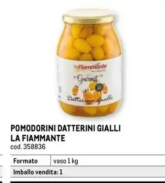 Metro Pomodorini datterini gialli offerta