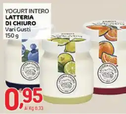 Crai Yogurt intero LATTERIA DI CHIURO offerta