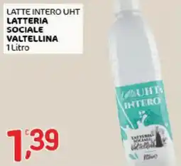 Crai Latte intero uht LATTERIA SOCIALE VALTELLINA offerta