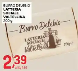 Crai Burro delebio LATTERIA SOCIALE VALTELLINA offerta