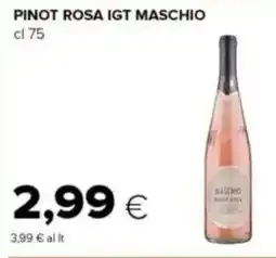 Tigre Pinot rosa igt maschio offerta