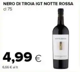 Tigre Nero di troia igt notte rossa offerta