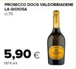 Tigre Prosecco docg valdobbiadene LA GIOIOSA offerta