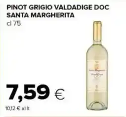 Tigre Pinot grigio valdadige doc santa margherita offerta