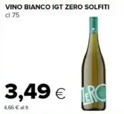 Tigre Vino bianco igt zero solfiti offerta