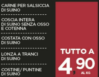 Interspar Carne offerta