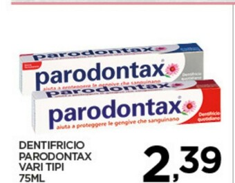 Interspar Dentifricio offerta