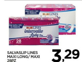 Interspar Assorbenti lines offerta