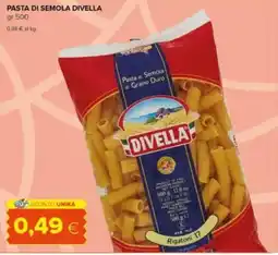 Tigre Pasta di semola DIVELLA offerta