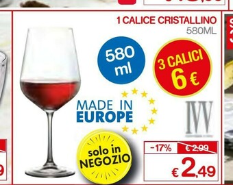 Satur Bicchieri offerta