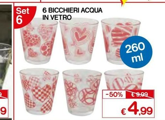 Satur Bicchieri offerta