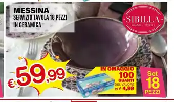 Satur Servizio piatti offerta