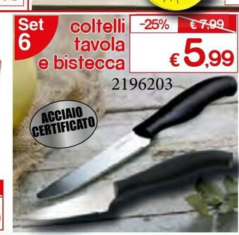 Satur Coltelli offerta