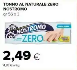 Tigre Tonno al naturale zero NOSTROMO offerta