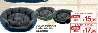 Satur Cucce per cani offerta