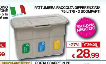 Satur Pattumiera offerta