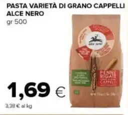 Tigre Pasta varietà di grano cappelli alce nero offerta