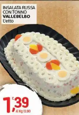 Crai Insalata russa con tonno VALLEBELBO offerta