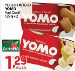 Crai Yogurt intero YOMO offerta