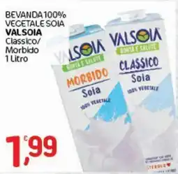 Crai Bevanda 100% vecetale soia VALSOIA offerta