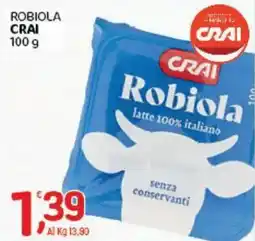 Crai Robiola CRAI offerta