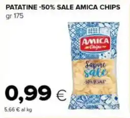 Tigre Patatine -50% sale AMICA CHIPS offerta