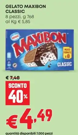 Pam Gelato Maxibon Classic offerta
