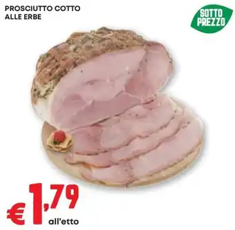Pam Prosciutto cotto alle erbe offerta
