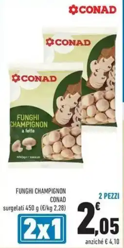 Conad Funghi Champignon CONAD offerta