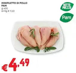 Pam Minifiletto di pollo pam offerta