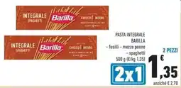Conad Pasta integrale barilla offerta