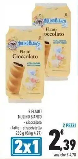 Conad 8 Flauti MULINO BIANCO offerta