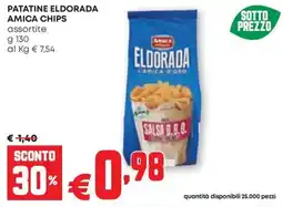 Pam Patatine eldorada amica chips offerta