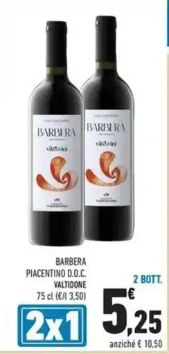 Conad Barbera piacentino d.o.c. valtidone offerta