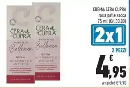 Conad Crema cera cupra offerta